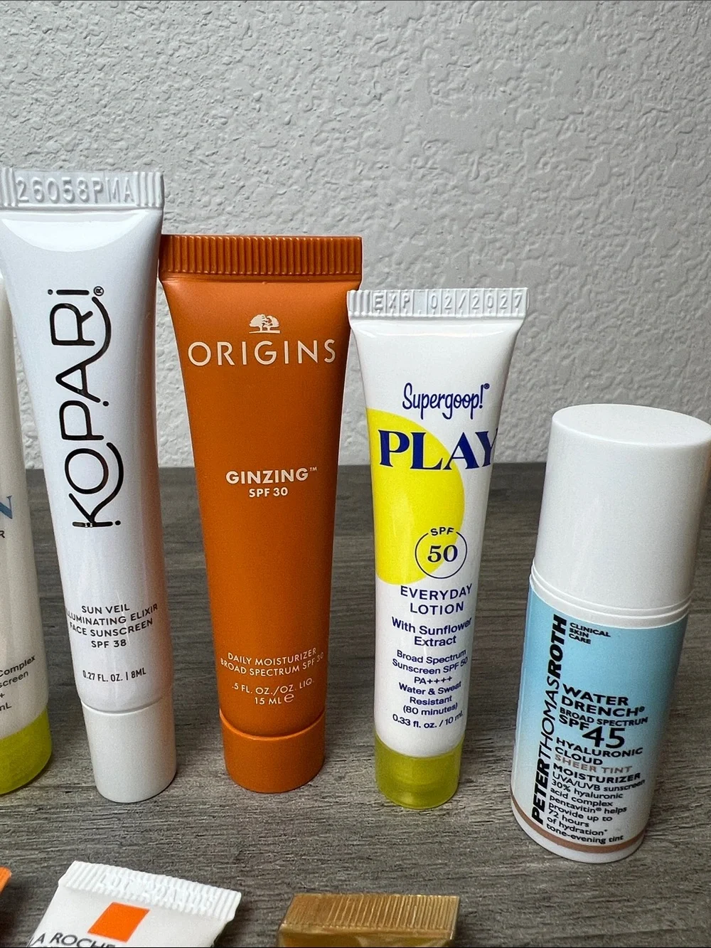 11 Sunscreen Minis CeraVe, Vacation, La Roche Posay, Kopari, Peter Thomas Roth